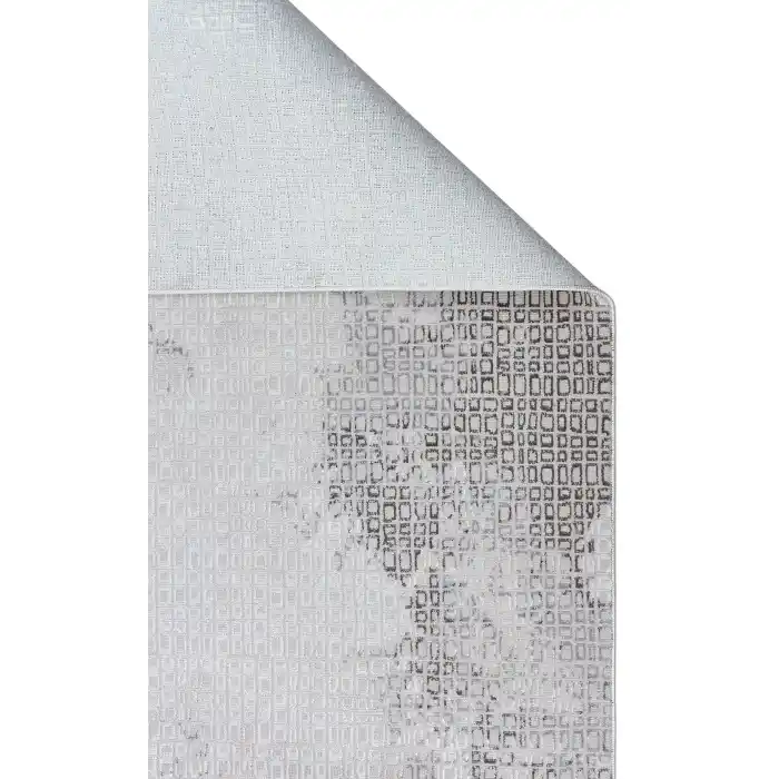 SATEEN HALI 0859 Yıkanabilir Kaymaz Tabanlı Hav Vermez Sık Dokuma Modern Halı