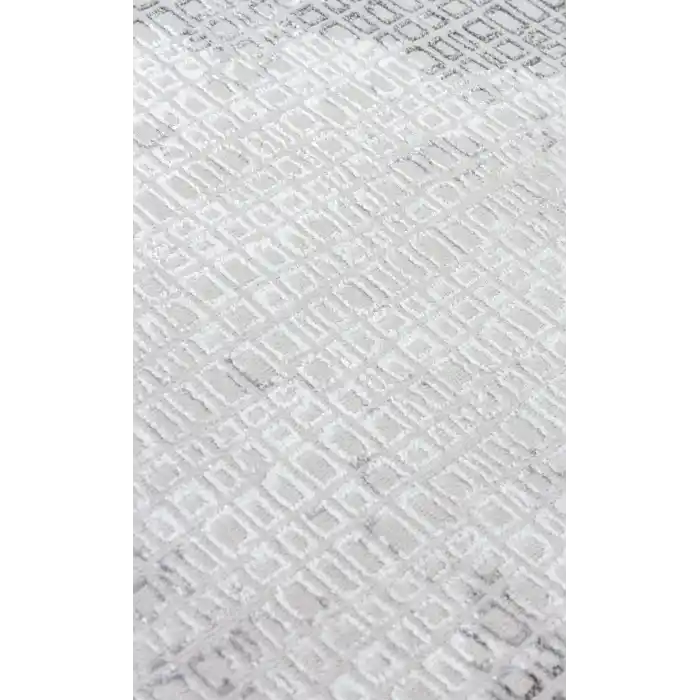 SATEEN HALI 0859 Yıkanabilir Kaymaz Tabanlı Hav Vermez Sık Dokuma Modern Halı