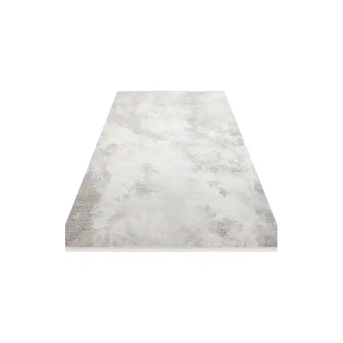 SATEEN HALI 0859 Yıkanabilir Kaymaz Tabanlı Hav Vermez Sık Dokuma Modern Halı