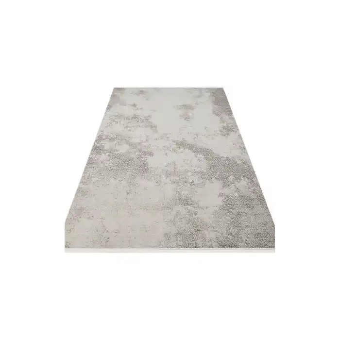 SATEEN HALI 0859 Yıkanabilir Kaymaz Tabanlı Hav Vermez Sık Dokuma Modern Halı