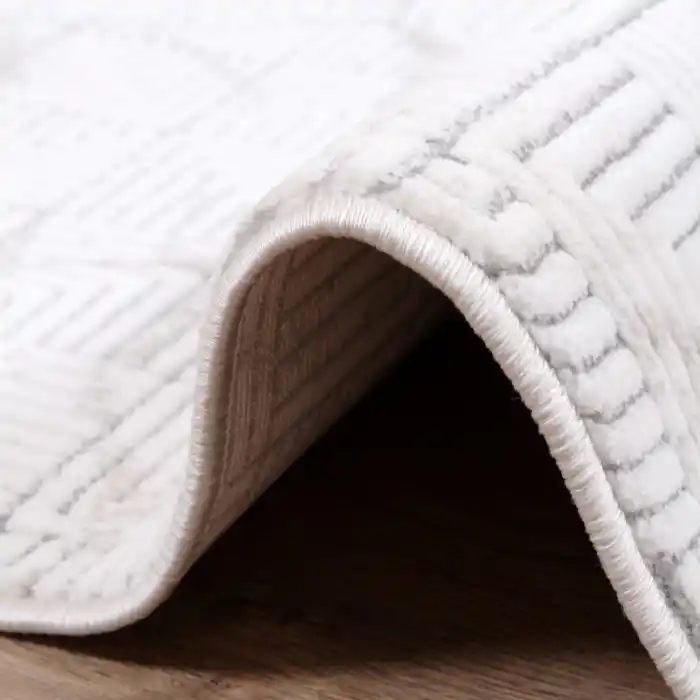 Stone ST-6 Krem Bej Modern Desen Dekoratif Halı