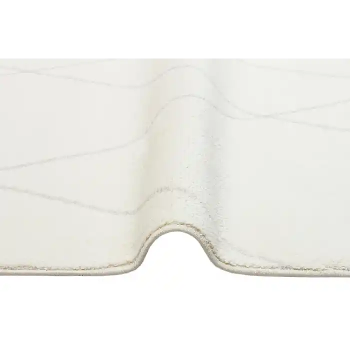 Urban 02 White Etnik Desenlere Sahip Hav Toz Vermez Yumuşak Dokulu Modern Halı