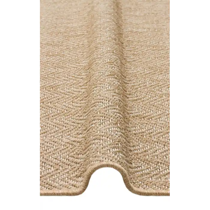 VENTURA HALI 0082 İç ve Dış Mekan Kullanımına Uygun Hav Vermeyen Kolay Temizlenebilir Sisal Görünümlü Halı