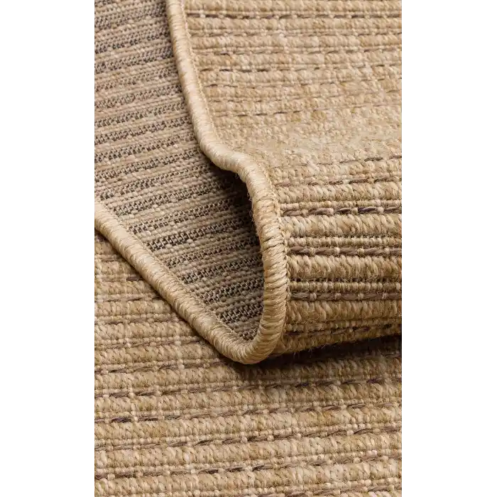 VENTURA HALI 0088 İç ve Dış Mekan Kullanımına Uygun Hav Vermeyen Kolay Temizlenebilir Sisal Görünümlü Halı
