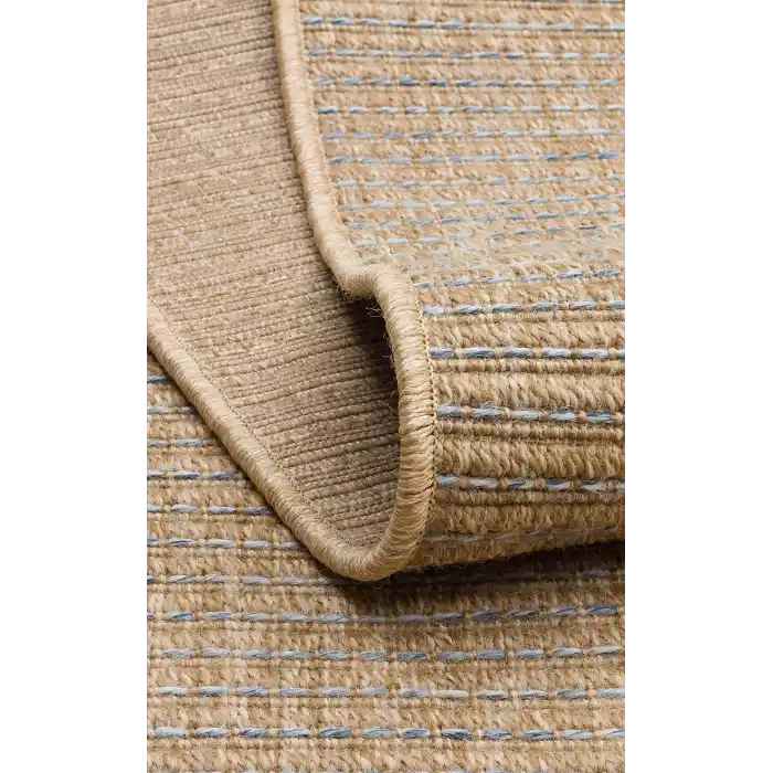 VENTURA HALI 0093 İç ve Dış Mekan Kullanımına Uygun Hav Vermeyen Kolay Temizlenebilir Sisal Görünümlü Halı