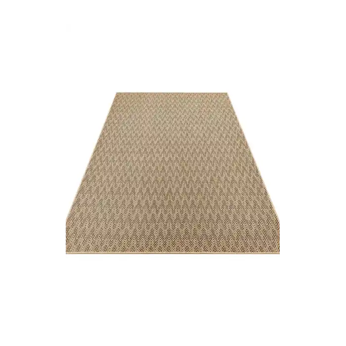 VENTURA HALI 0106 İç ve Dış Mekan Kullanımına Uygun Hav Vermeyen Kolay Temizlenebilir Sisal Görünümlü Halı