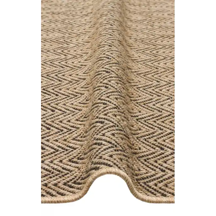 VENTURA HALI 0106 İç ve Dış Mekan Kullanımına Uygun Hav Vermeyen Kolay Temizlenebilir Sisal Görünümlü Halı