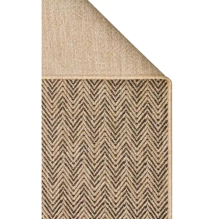 VENTURA HALI 0106 İç ve Dış Mekan Kullanımına Uygun Hav Vermeyen Kolay Temizlenebilir Sisal Görünümlü Halı