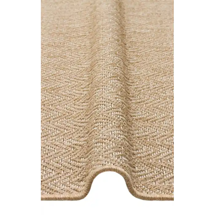VENTURA HALI 0111 İç ve Dış Mekan Kullanımına Uygun Hav Vermeyen Kolay Temizlenebilir Sisal Görünümlü Halı