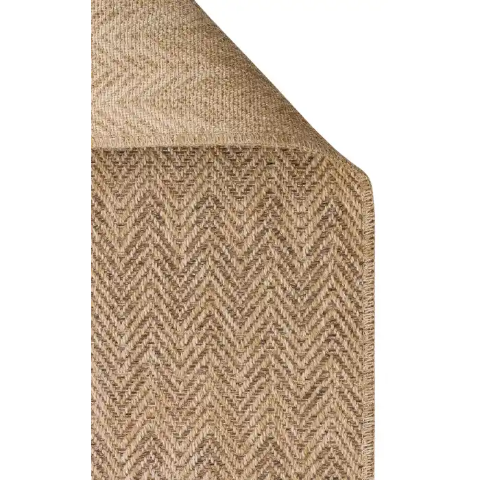 VENTURA HALI 0134 İç ve Dış Mekan Kullanımına Uygun Hav Vermeyen Kolay Temizlenebilir Sisal Görünümlü Halı