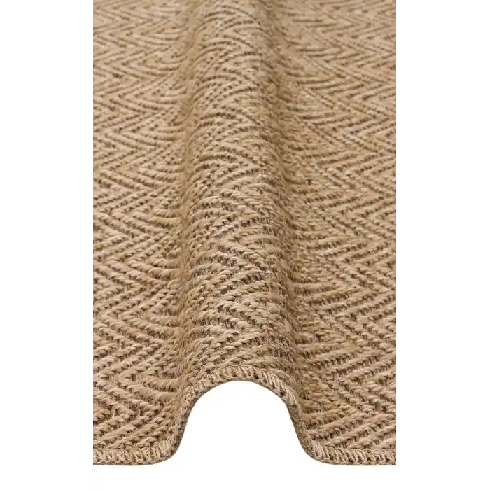 VENTURA HALI 0138 İç ve Dış Mekan Kullanımına Uygun Hav Vermeyen Kolay Temizlenebilir Sisal Görünümlü Halı