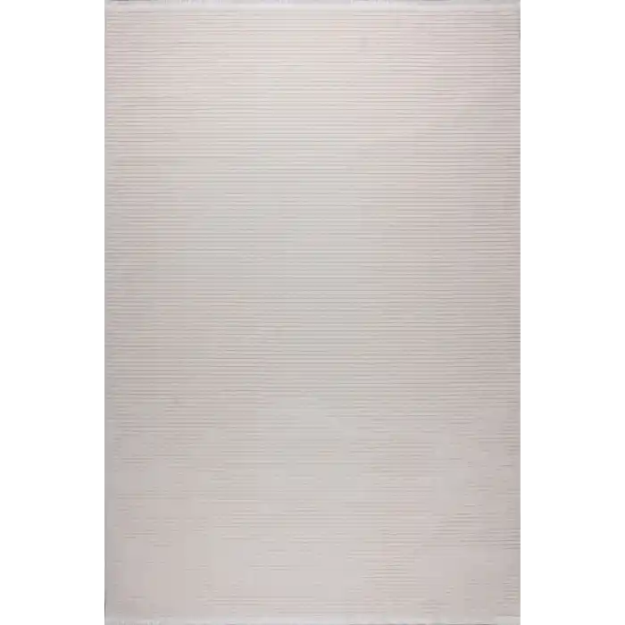 Vortex Nu0239 Krem Krem Dekoratif Makine Halısı