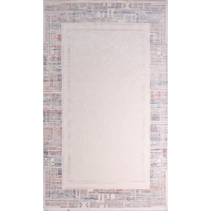 Zagreb 4772A Multi Akrilik Dekoratif Salon Makine Halısı