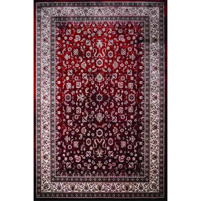 Zeyrek 753 Kırmızı Klasik Desen Makine Halısı