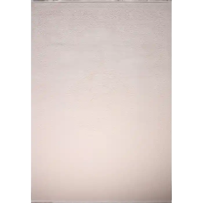 Zyra 130A Beyaz Akrilik Dekoratif Salon Halısı