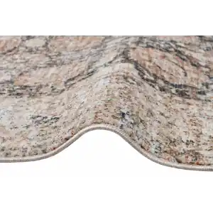 ALTAY HALI 0075 Etnik Desenli Yumuşak Dokulu İnce Makine Halısı