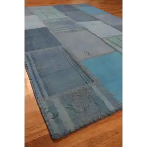 ALACATI KILIM 0011 Geleneksel Kendir Patchwork Kilim