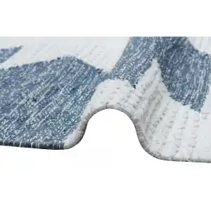 AFRO KILIM 0010 Naturel Yıkanabilir Modern Desenli El Dokuma Hint Kilim