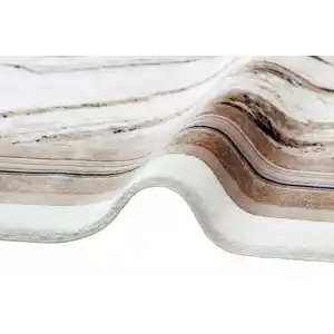 BAROQUE HALI 0275 Art Deco Bordürlü Çerçeveli Yumuşak Dokulu Parlak Dokuma Halı