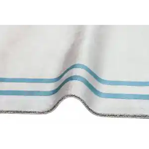 BAROQUE HALI 0054 Art Deco Bordürlü Çerçeveli Yumuşak Dokulu Parlak Dokuma Halı