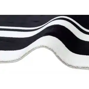 BAROQUE HALI 0254 Art Deco Bordürlü Çerçeveli Yumuşak Dokulu Parlak Dokuma Halı