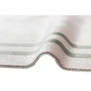 BAROQUE HALI 0036 Art Deco Bordürlü Çerçeveli Yumuşak Dokulu Parlak Dokuma Halı