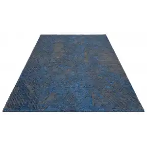 CAPELLA HALI 0061 Hav Toz Vermez Yüksek Alçak Dokuya Sahip Modern Dokuma Halı