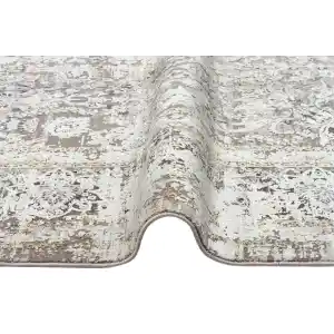 FRESCO HALI 0664 Yüksek Alçak Dokulu Özel Işıltılı Yüksek Kaliteli Sık Dokuma Modern Salon Halısı