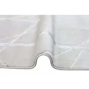 LISBON HALI 0040 Parlak Dokulu Modern Desen ve Renkli Metalik Işıltılı Makine Halısı