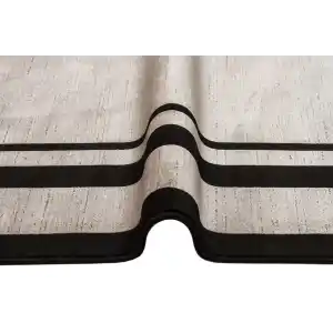 LUGANO HALI 0141 Art Deco Modern Bordürlü Yüksek Kalite Sık Dokuma Salon Halısı