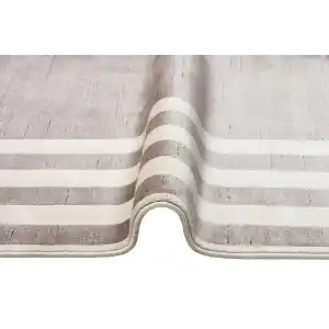 LUGANO HALI 0079 Art Deco Modern Bordürlü Yüksek Kalite Sık Dokuma Salon Halısı