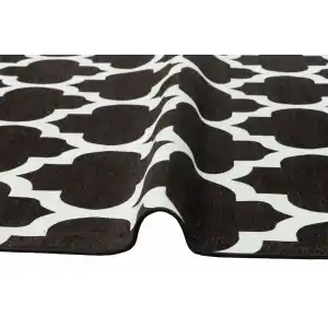 LUNA HALI 0320 Otantik Geleneksel Desenli Yıkanabilir Renkli Baskı Kilim