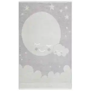 NOA BABY HALI 0003 Yıkanabilir Çift Taraflı Yumuşak Dokulu İnce Çocuk-Bebek Odası Halısı