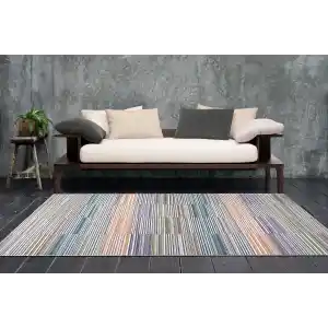 POLO HALI 0022 Dış Mekan Kullanıma Uygun, Yıkanabilen, Hav ve Toz Vermeyen Modern Sisal Halı