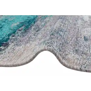 SMART HALI 0457 Kolay Kullanımlı Çok Renkli Modern İnce Dokuma Halı