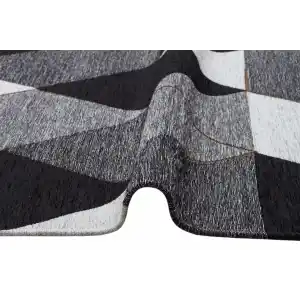 SMART HALI 0745 Kolay Kullanımlı Çok Renkli Modern İnce Dokuma Halı