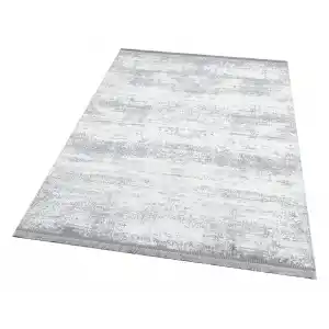 SATEEN HALI 0184 Hav Toz Vermez Yıkanabilir Kaymaz İnce Dokuma Modern Halı