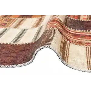 REFLEX HALI 0215 Baskı Desenli Hav Toz Vermez Yıkanabilir İnce Halı