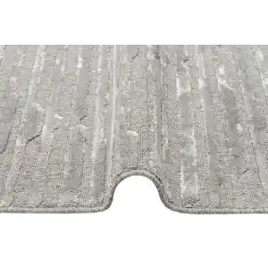 ZENITH HALI 0015 Yüksek Alçak Dokulu Naturel Yün ve Viskon Modern Dokuma Halı