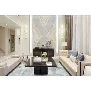 VERONA HALI 0234 Kolay Kullanımlı Yumuşak İpeksi Tuşeli Yüksek Alçak Oymalı Modern İnce Makine Halısı