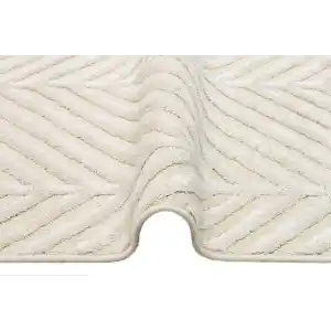 ZENITH HALI 0087 Yüksek Alçak Dokulu Naturel Yün ve Viskon Modern Dokuma Halı