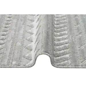 ZENITH HALI 0048 Yüksek Alçak Dokulu Naturel Yün ve Viskon Modern Dokuma Halı