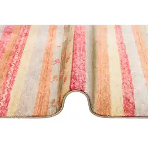 ZARA HALI 0098 Otantik Desenli Özel Hav Vermeyen ve Kolay Temizlenebilir Bambu Viskonu Kullanılarak El Emeği ile Özel Tezgahlarda Üretilen Modern Uşak Halısı