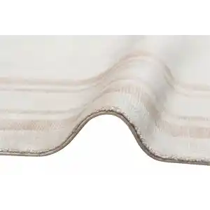 VOGUE HALI 0290 El Emeği ile Özel Tezgahlarda Üretilen Şık Bordür Desenli Art Deco Bambu Uşak Halısı