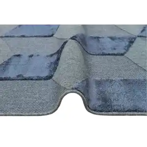 ZENITH DYED HALI 0077 Yüksek Alçak Dokulu Naturel Yün ve Viskon Modern Dokuma Halı