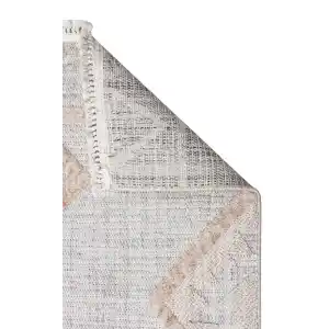 MALIBU HALI 0008 Hav Toz Vermez Yumuşak Dokulu Etnik Örgü Desenlere Sahip Modern İskandinav Halı