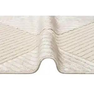 ZENITH DYED HALI 0006 Yüksek Alçak Dokulu Naturel Yün ve Viskon Modern Dokuma Halı