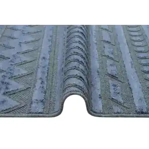 ZENITH DYED HALI 0108 Yüksek Alçak Dokulu Naturel Yün ve Viskon Modern Dokuma Halı