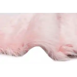 LOVELY POST 0482 Yumuşak Dokulu Uzun Tüylü Yıkanabilir Kuzu Postu