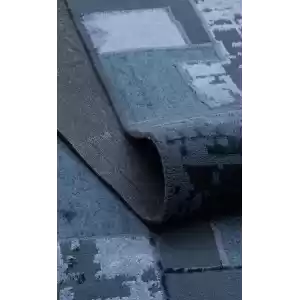 TORINO HALI 0068 Sık Dokuma Dökümlü Yere Oturan Hav Toz Vermez Yıkanabilir Kaymaz Tabanlı Modern Halı